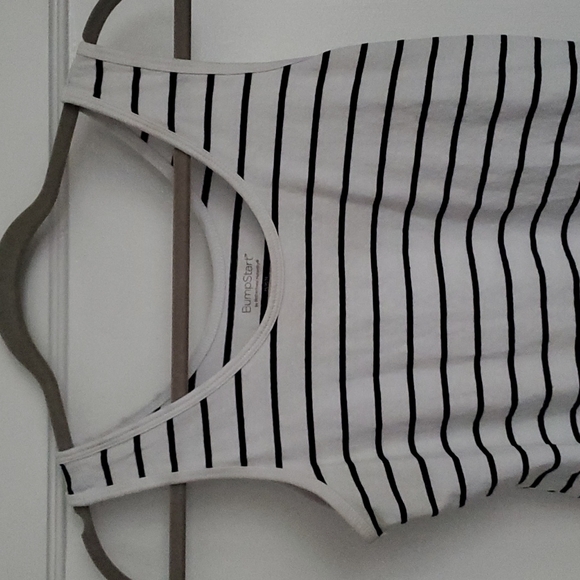 BumpStart striped maternity tank top - Picture 2 of 6